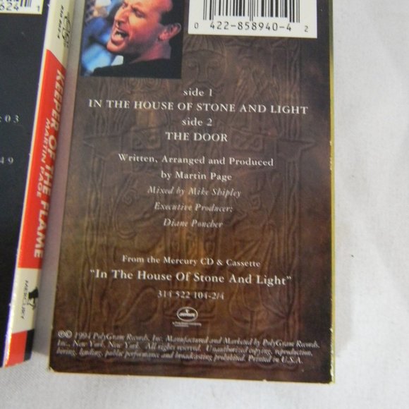Martin Page Cassette Tapes - Vintage 1994 - Picture 6 of 7